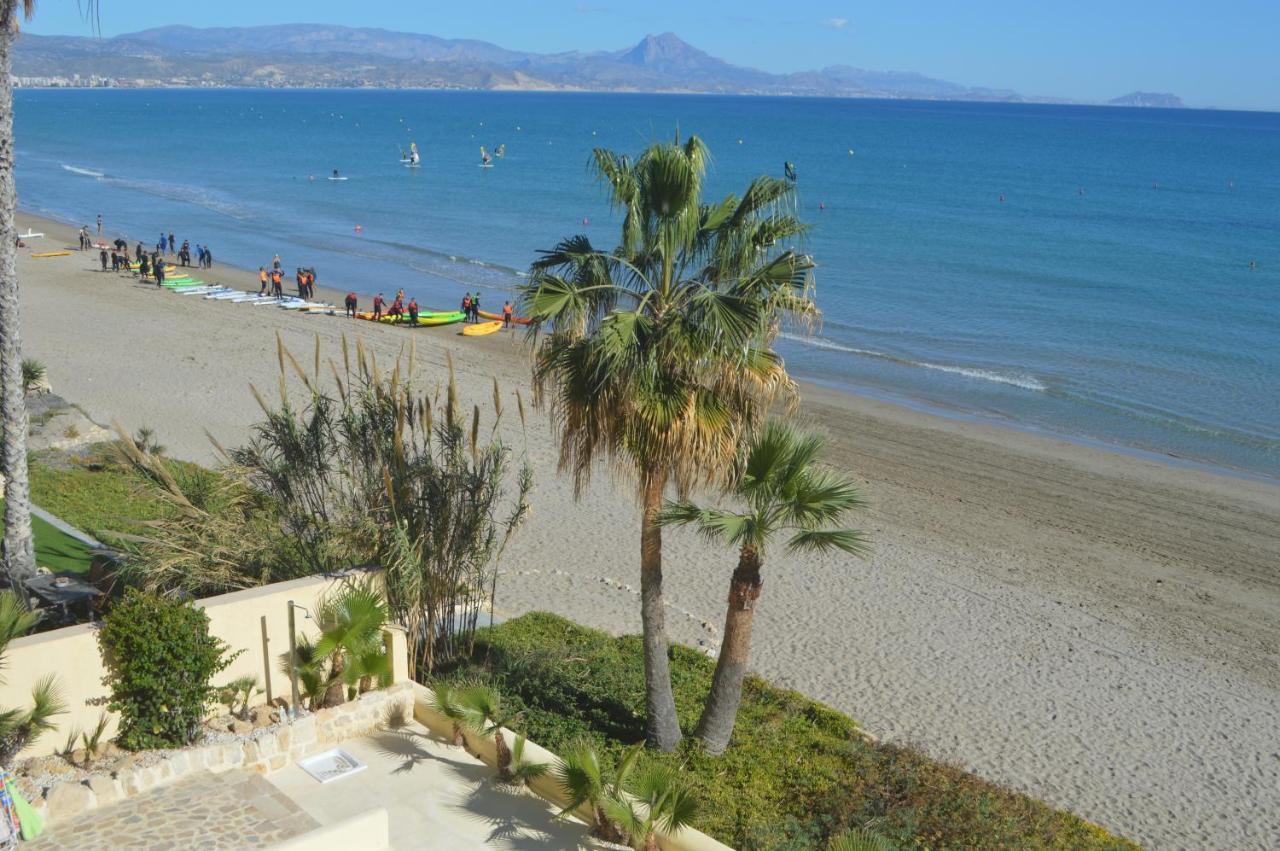 Excepcional Apartamento Amanecer Al Borde De Playa Y Mar, En Chalet Roquetes Alicante Eksteriør bilde