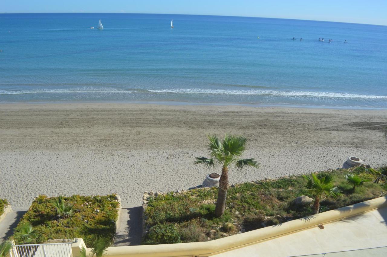 Excepcional Apartamento Amanecer Al Borde De Playa Y Mar, En Chalet Roquetes Alicante Eksteriør bilde