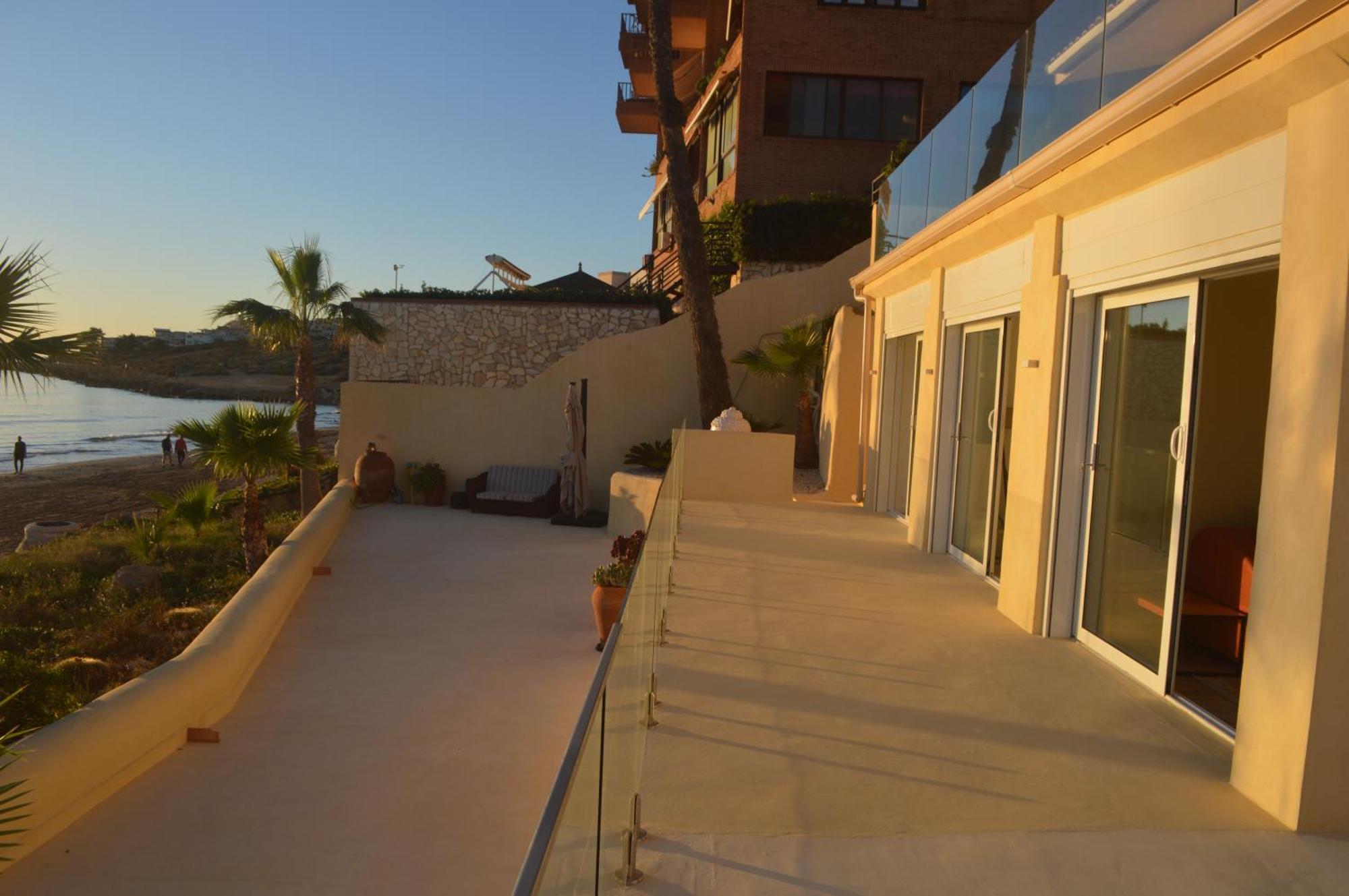 Excepcional Apartamento Amanecer Al Borde De Playa Y Mar, En Chalet Roquetes Alicante Eksteriør bilde