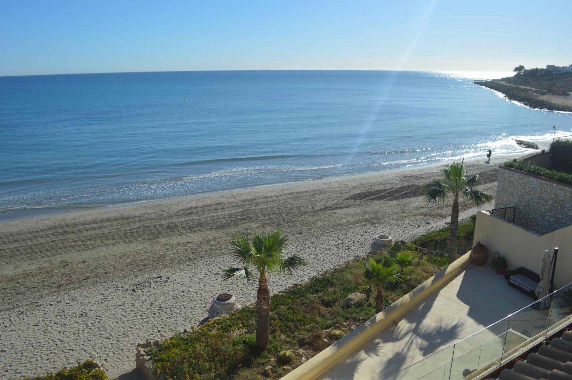 Excepcional Apartamento Amanecer Al Borde De Playa Y Mar, En Chalet Roquetes Alicante Eksteriør bilde